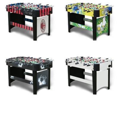 China Best Selling Customized Soccer Ball Baby Foot Foosball Game Colorful Printing Small Size Table 4FT SY008 for sale