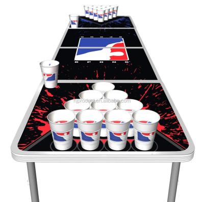 China High Quality Inexpensive Beer Pong Table Folding Party Table for sale