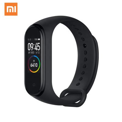 China Touch Screen Xiaomi Smart Wristband Heart Rate Fitness 135mAh Color Screen Voice Function For MI Band4 Smart Wristband Fitness for sale