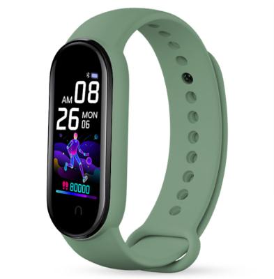 China AMOLED Touch Screen Heart Rate Fitness Tracker Pedometer BT5.0 Global Waterproof Xiaomi Miband 5 Smart Bracelet for sale