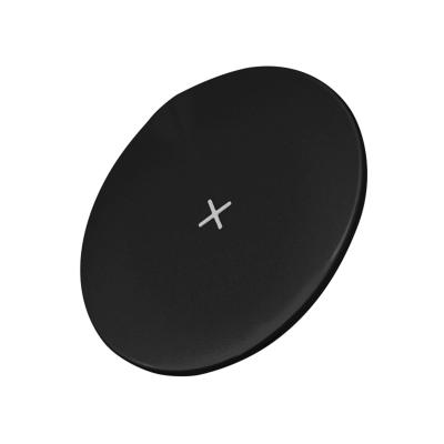 China Hot Selling Low Cost Slim Round Shape High End QI Fast Charging OJD61 15W Single Thin Round Shape Phone Wireless Charger for sale