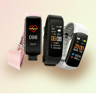 China High End High Quality Smart Band C5S Factory Price Full Touch Screen Logo Wrist Smart Watch Bracelet Custom Unisex for sale