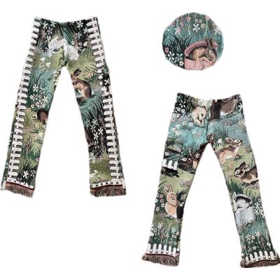 China Anti-pilling Custom Cargo Plus Size Mens Womens Pants And Trousers for sale