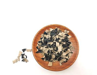 China High Quality Dry Chinese Black Edible Tree Mushroom Dried Black Fungus Strips Slices 10*15mm for sale