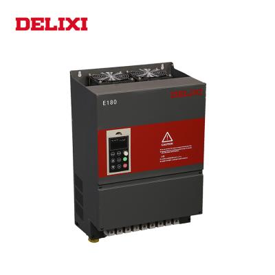 China DELIXI E180 0.4-700KW 50hz/60hz 380v AC Frequency Inverter For Industrial Pipeline 84mm*152mm*148.4mm for sale