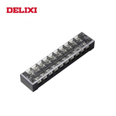 China 100 Pair MDF Spring Terminal Block PP DELIXI Terminal Block Series for sale