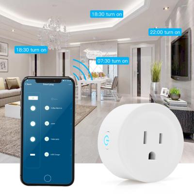 China Work UK Plug Wireless WiFi-EU Wall Timer Socket Connection with Alexa/Google Home Top Sales Big Scenes for sale