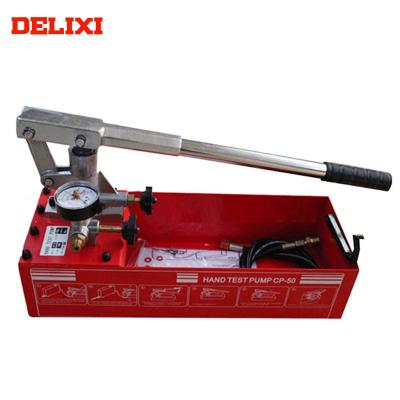 China Building industry test equipment DELIXI DLX-CP50 plumbing tools and equipment high quality price hydrostatic pressure test machine for sale