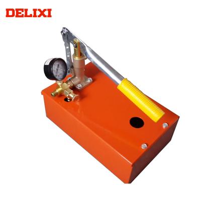 China Compressibility Testing Machine DELIXI DLX-SY100X 100BAR 2018 New High Quality Pipeline Pressure Test Pump for sale