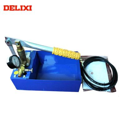 China Long Hose Pressure Test Pump DELIXI SY-60/40/25X 60bar 40bar 25bar Hydrostatic Main Pipe Piping Life Pressure Testing Machine for sale