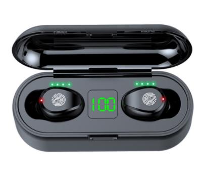 China Wholesale F9 Waterproof Smart Tech Stereo Touch Control Wireless BT 5.1 Earphone for sale