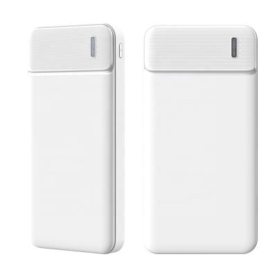 China New Products 2022 Black White Outdoor Power Bank 10000 MAH Fast Charge For Mobile Phone Airpods à venda