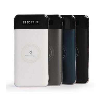 中国 Wholesale Mobile Phone Wireless Charger Power Bank Supply,portable 10000mah 20000mah Qi Wireless Power Bank 販売のため