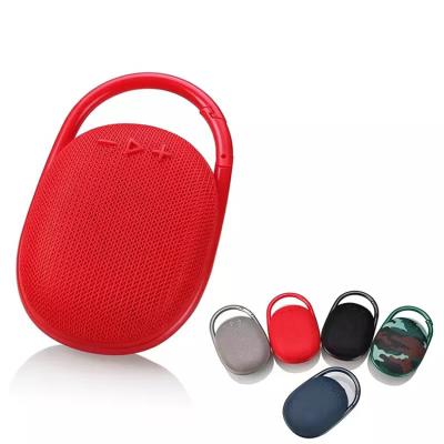 중국 BT-compatible Wireless Clip 4 Portable Mini Speakers Outdoor Stereo Bass Music phone speaker for iphone13 판매용