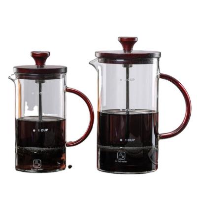 China Viable Glass French Coffee Maker French Coffee Press Stainless Steel 34oz French Press With SS Plunger for sale