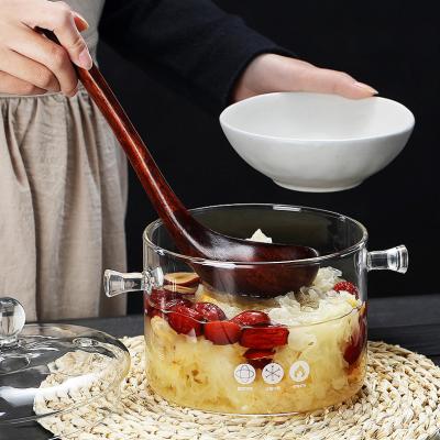 China Viable Multifunctional Glass Cooking Pot Open Fire Heating Instant Noodle Pot Noodles For Home Kitchen Restaurant for sale