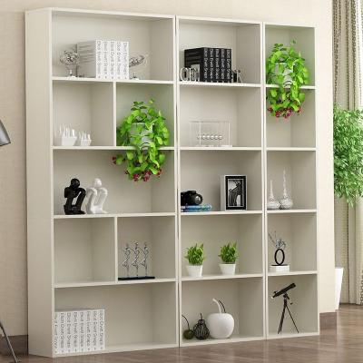 China Small Shelf Convertible Wooden Living Room Bookcase Panel Holder Display Stand for sale