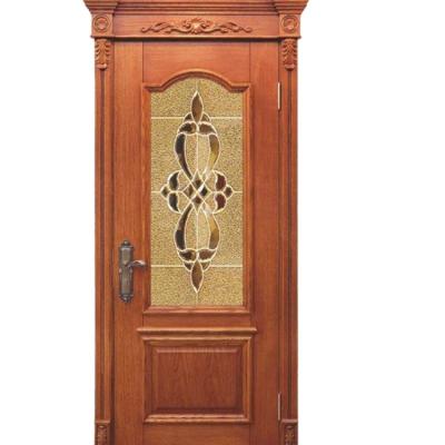 China Chinese Style Modern Original Wooden Door Design High Standard MDF Single Door for sale