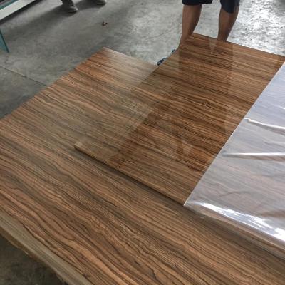 China Custom Color High Glossy MDF Board 18mm UV Board Waterproof Moisture Proof for sale