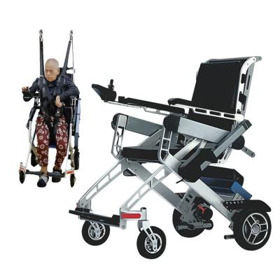 China Multifunctional Elderly Gait Rehabilitation Training Electric Wheelchair Hot Sale Intelligent Folding Rehabilitation Therapy Supplies for sale