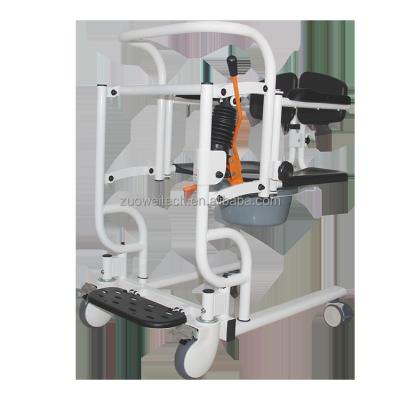 China Lightweight Geriatric Care Bed Transfer Elevator is a hydraulic multifunctional mobile device for transferring paralyzed patients for sale