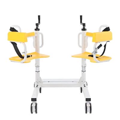 China Body Healthcare Patient Transfer Lift Toilet Chair With Commode Wheelchair For Disabled for sale