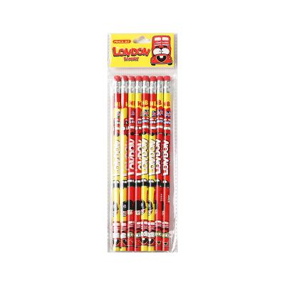 China Hot Selling Office School Pencil Cardboard Pencil Set Original London Family Design Stationery Tourist Souvenir Customize Standard Pencil Set for sale