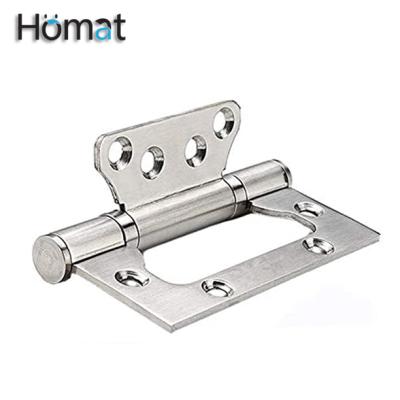 China Homat Modern Heavy Duty Non-Mortise Door Hinges Stainless Steel Door Hinges for sale