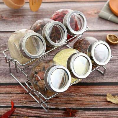 China Wholesale Clear Glass Spice Jar Bottles Produced By Sustainable Food Grade Factory for sale