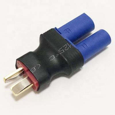 China Power Adpater EC5 Female Connector To Male Deans T-Plug Converter No Wire Radio For RC Toy Parts for sale