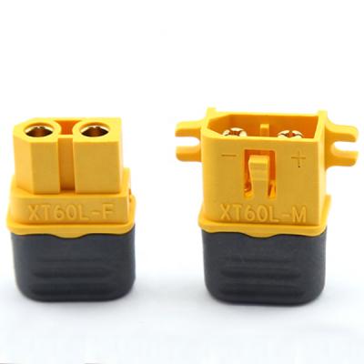 China RC Connectors Mass XT60 XT60L XT60-L Male-Female Connector Plug For RC Lipo Battery Electric Scooter Forklifts With Lock for sale