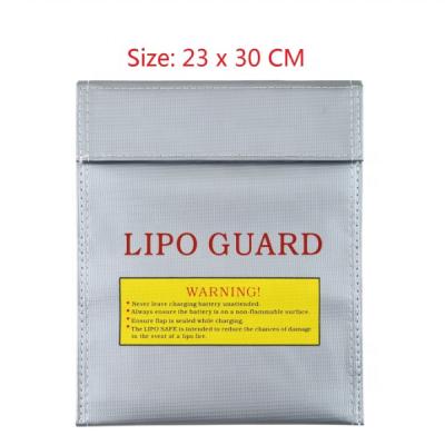 China High Quality Customizable Safe GUARD Battery Bag 230x300mm Lipo Battery Protection Charging Pad Fireproof Bag For RC Toys for sale