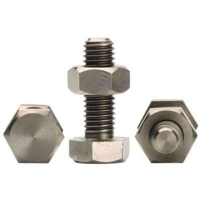 China Custom High Quality Thread Stainless Steel Hex Assorted Head Titanium Titanium Track Skateboard Bolts And Nuts Set for sale