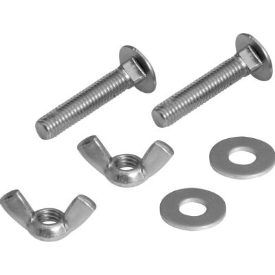 China High Quality Custom Stainless Steel Skateboard Iron Fly Track Bolts And Nuts Assortment Set Joints Screws for sale