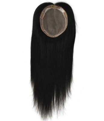 China 100% Virgin Human Hair Cheap Wholesale Brazilian Remy Hair Lace 8 Inches Topper Women Toupee Virgin Human Hair Pieces For Women for sale