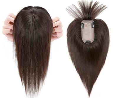 China High Quality 100% Natural Looking Virgin Hair Women Hair Lady Hair Clip In Hairpiece for sale