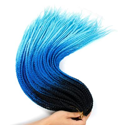 China 100 Hot Selling Tripartite French Fiber Braid Hair Vendor Colors Corchet Braiding Hair 22pcs/bag for sale