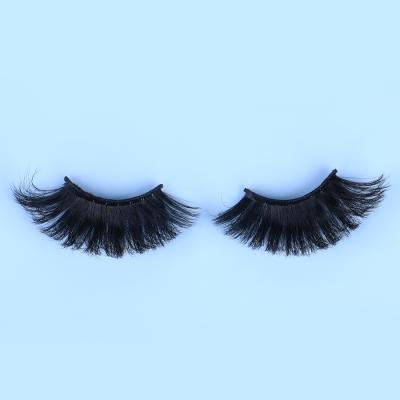 China New 10 Different Styles 5d Luxurious False Eyelashes 25mm Long Natural Wholesale 3d Mink Eyelashes for sale