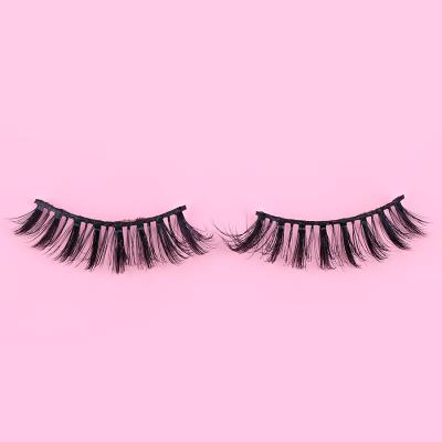 China Deeply 2021 New Different Hot Selling Items Natural Magnetic Long Tapered Eyelashes 100% 3D Mink Fluffy Lashes With Private Logo Package for sale