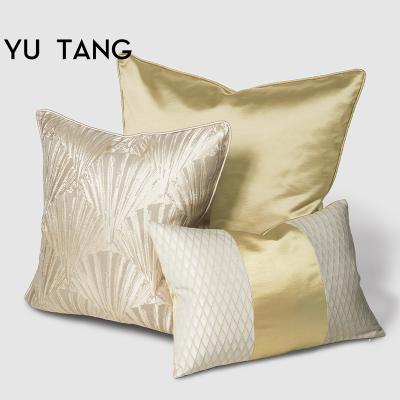 China Home Decoration Honey Gold Silkvein Series Throw Pillow Covers Decorative Cushion Covers Custom Home Decoration for sale