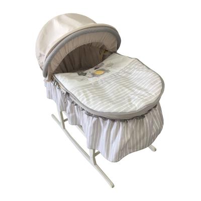 China 2020 Modern New Cotton 100% Neutral Baby Basket Set Carry Cot Baby Sleeping Nest for sale