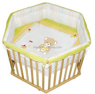 China Portable New Product Playpen Liner Hexagonal Hutch Bumper/Liner for sale