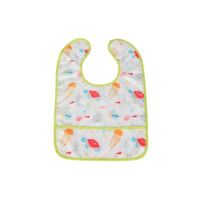 China Factory sale antibacterial polyester bibs baby bib apron custom various baby bib 2021 for sale