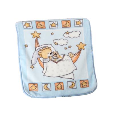 China Polyester Acrylic Printing Baby Anti-pilling Soft Blanket Screen Printed Blanket Super Soft Blanket for sale