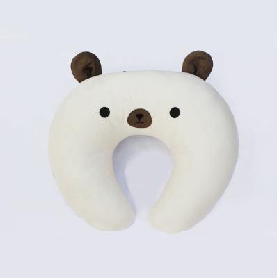 China Magnetic U Shape Polyester Cotton Inflatable Cartoon Pillow New Pregnancy Body Nurturing Pillow for sale