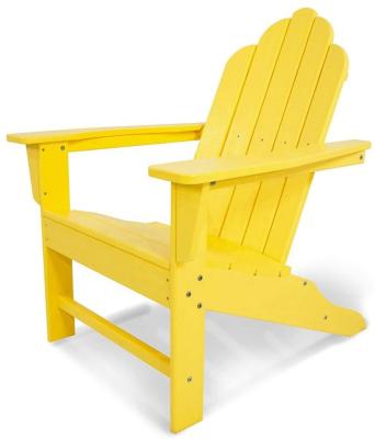 China Eco-friendly high quality American style outdoor adirondack wood chair for sale