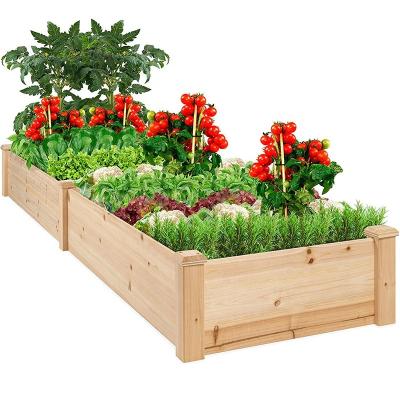 China CLASSIC Wooden Garden Grow Bed Wooden Planter for sale