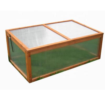 China Best Popular Easily Assembled High Quality Layered Frame of Mini Wooden Frame Greenhouse Garden for Factory Production for sale