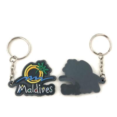 China Rubber Factory Produce Custom 3D Soft Key Chain PVC Rubber Keyholder for sale