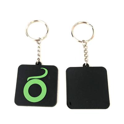 China OEM 2D3D hot sale rubber promotional gift custom cute soft rubber keychain OEM cartoon silicone keychain PVC personalized keyholder for sale